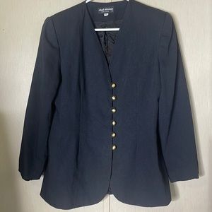 🟢 Chad stevens 10p gold button clasps jacket blazer